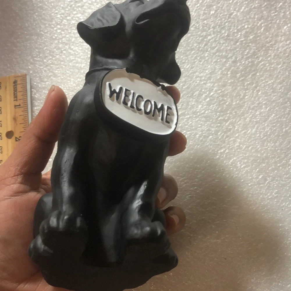 Black Welcome dogs -sets of 2 - Picture 7 of 16